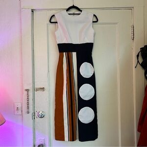 Vintage Mod Maxi Dress